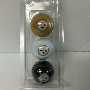 Steelers golf ball three pack